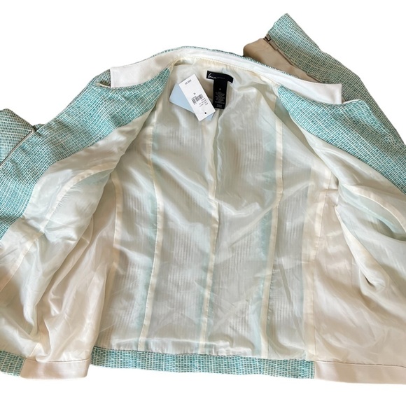 Lane Bryant | Tweed Zipper Front Blazer Women’s Sz 18 NEW With Tags - Picture 4 of 12